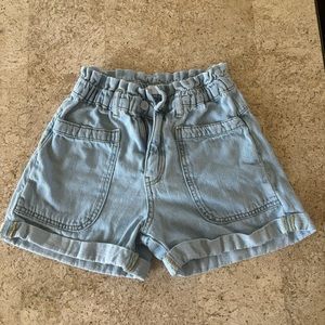 Zara Paper Bag Shorts